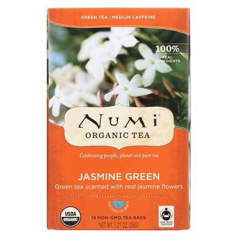 Numi Organic Tea, Jasmine Green, Tea Bags, 18 Ct - image 1 of 3