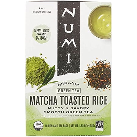Numi Teas Tea Rice Green, 18 Ct
