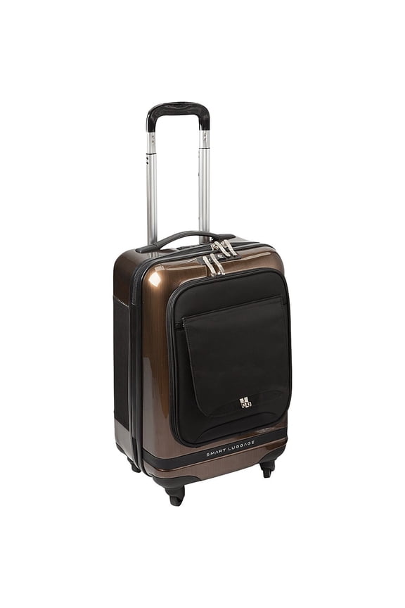 Smart Executive 20" Cabin Luggage Case, Gold Brush