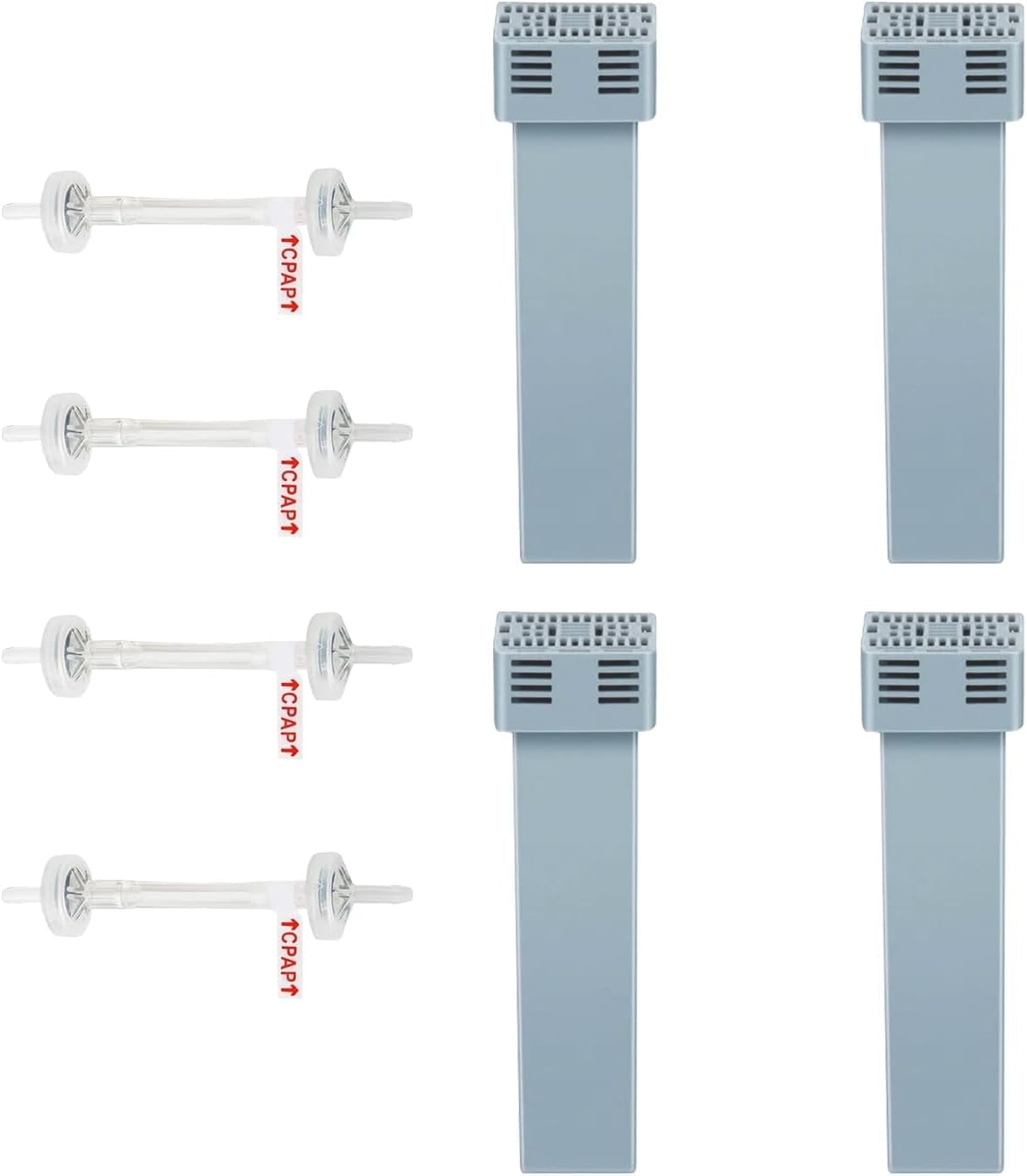 Numjaw 4 Pack Filter Replacement Kit for SC2, CPAP Filters, CPAP Cleaning Device, CPAP Supplies, Check Valve Kit Replacement, Same Quality as Original Cartridge Carbon Filters