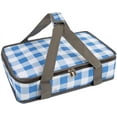 thumbnail image 1 of Numjaw Casserole Carrier for Hot or Cold Food,Insulated Casserole Travel Carry Bag,Pie Carrier,Casserole Dish with Lid and Carrying Case,Food Warmer Bag for Party/Picnic, 1 of 7