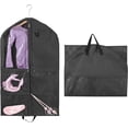 thumbnail image 1 of Numjaw Garment Bag, 40 inch Garment Bags for Hanging Clothes, Dance Garment Bags for Dancers, Waterproof Garment Bags for Travel Storage(Black), 1 of 8