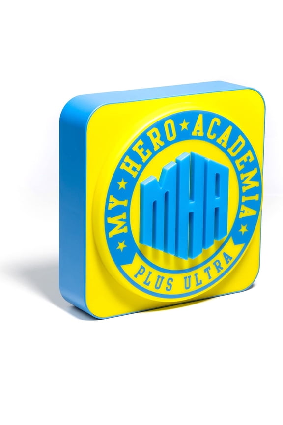 My Hero Academia Lamp Wall Light - Ambient Lighting Gaming Accessory for Bedroom, Home, Study, Office, Work - Official My Hero Academia Merchandise