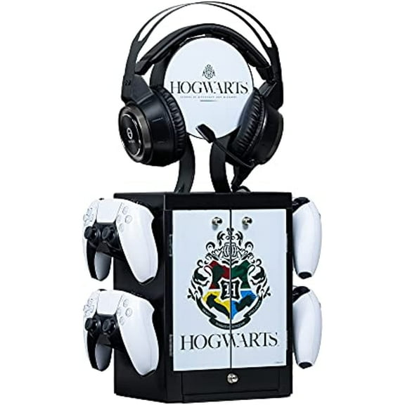 Numskull Official Harry Potter Gaming Locker, Controller Holder, Headset Stand for PS5, Xbox Series X S, Nintendo Switch - Official Harry Potter Merchandise