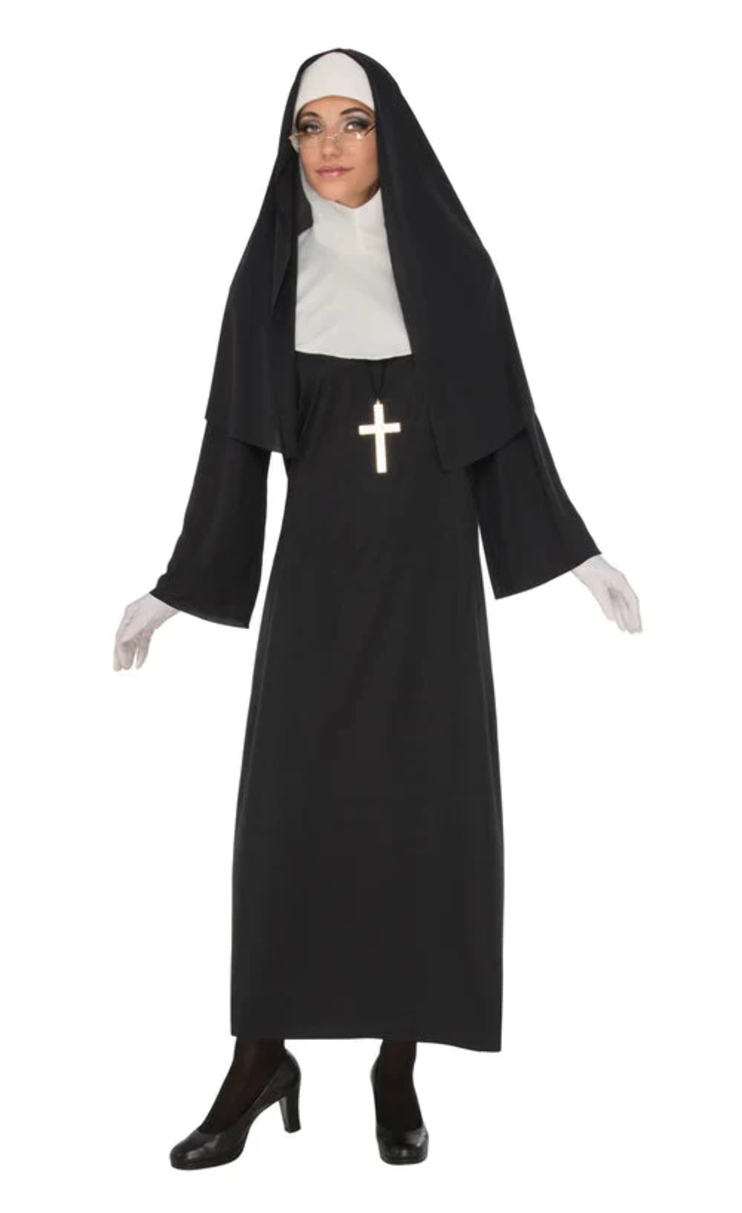 Nun Ladies Costume Robe Cross Habit Nun Ladies Costume Robe Cross Habit