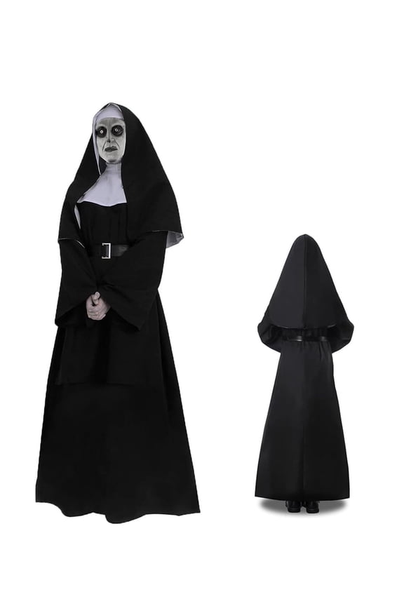Nun Women Costume 7pcs