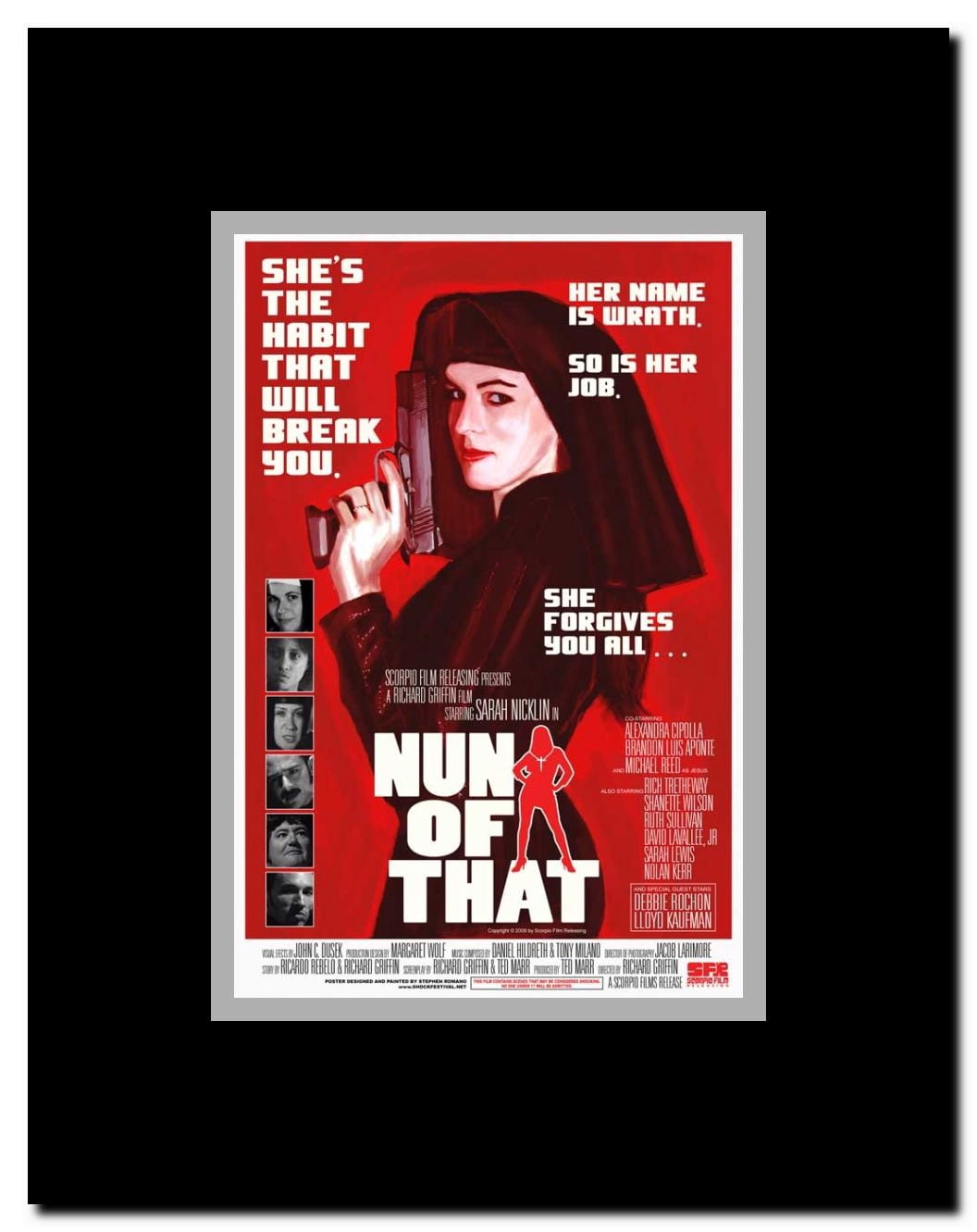 Nun of That Framed Movie Poster
