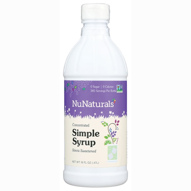 Nunaturals Nustevia Simple Syrup All Purpose Sweetener, 16 Oz - image 1 of 2