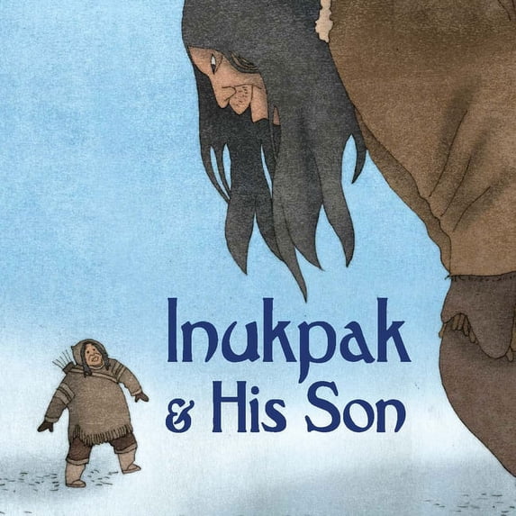 Nunavummi Reading Inukpak and His Son: English Edition, (Hardcover)