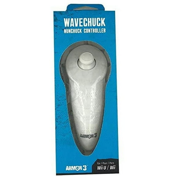 Nunchuck Controller For Wii U And Wii ARMOR3 White