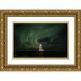 thumbnail image 1 of Nunez Buj, Rodrigo 24x17 Gold Ornate Wood Framed with Double Matting Museum Art Print Titled - Travel Into A Lighthouse, 1 of 4