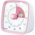thumbnail image 1 of Nunflan Visual Timer with Night Light for Kids and Adults, Timer for Home, School, Kitchen, or Office (Pink), 1 of 7