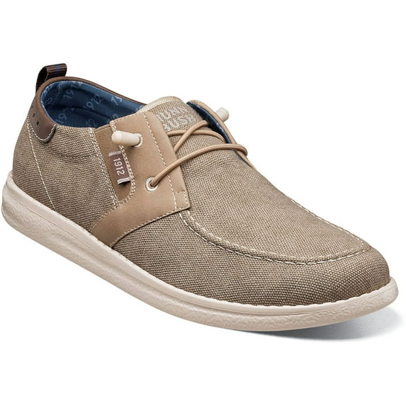Nunn Bush® Brewski Men's Moc Toe Slip-On Shoes Color: Stone Size: 9.5 WIDE
