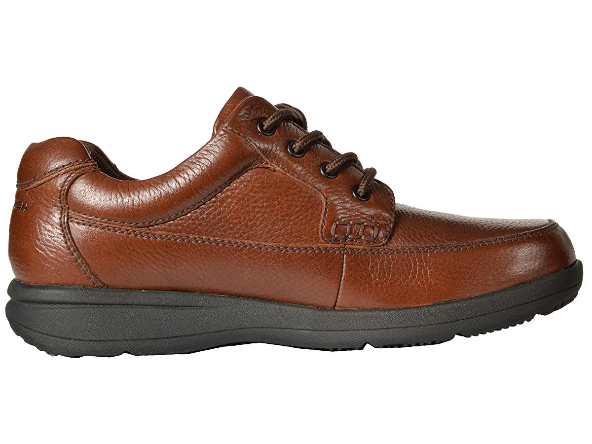 Nunn Bush Cam Oxford Casual Walking Shoe Cognac Tumbled Leather - image 1 of 6