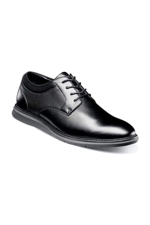 ® Chase Men's Plain Toe Oxford Shoes Color: Black Size: 8