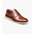 thumbnail image 1 of Nunn Bush® Chase Men's Plain Toe Oxford Shoes Color: Cognac Multi Size: 11 WIDE, 1 of 8
