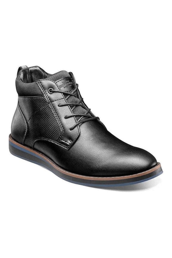 ® Circuit Men's Chukka Boots Color: Black Size: 11.5