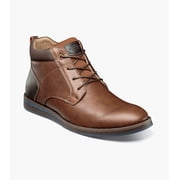 Nunn Bush Circuit Mens Plain Toe Chukka Boot, Cognac, 12