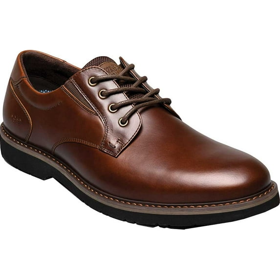 Nunn Bush Denali Waterproof Plain Toe Oxford Walking Shoes Brown CH 84886-215
