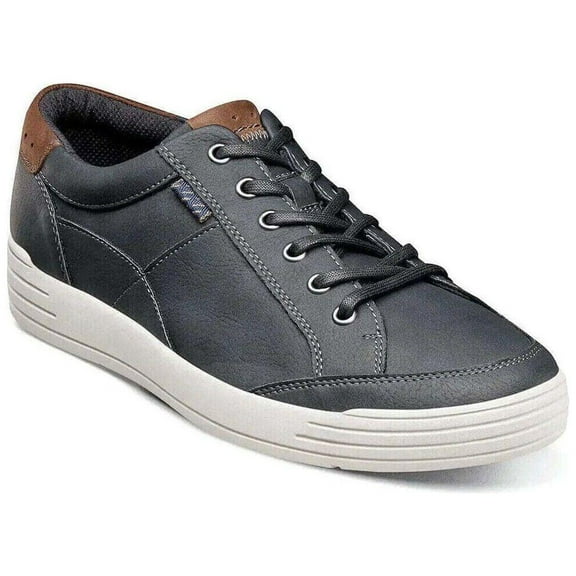 Nunn Bush® Kore City Walk Lace To Toe Men's Oxford Sneakers Color: Navy Size: 9.5 m