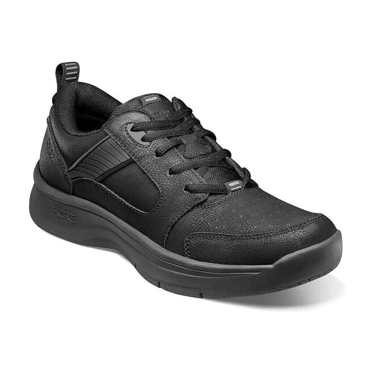 Nunn Bush KORE Elevate Moc Toe Oxford Athleisure Shoe Black  display picture 2
