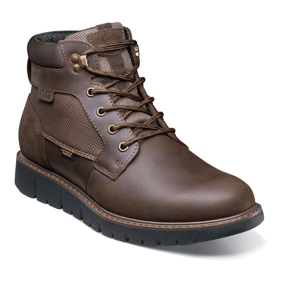 Nunn Bush Karnak Plain Toe Boot water resistance Brown CH 85088-215