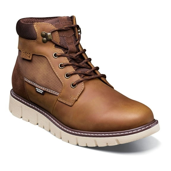 Nunn Bush® Karnak Men's Leather Ankle Boots Color: Tan Multi Size: 13