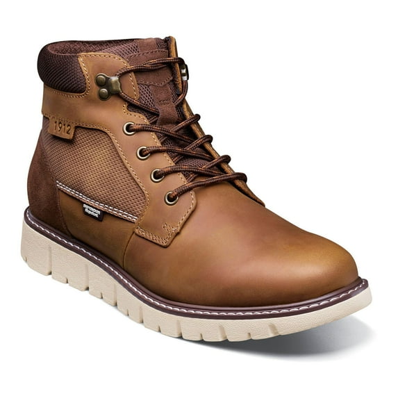 Nunn Bush® Karnak Men's Leather Ankle Boots Color: Tan Multi Size: 9 WIDE