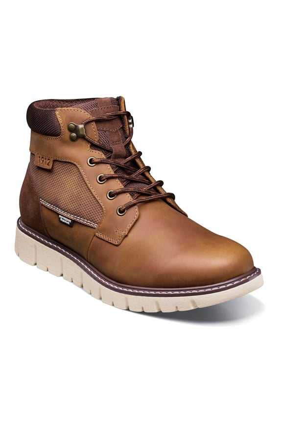 ® Karnak Men's Leather Ankle Boots Color: Tan Multi Size: 9