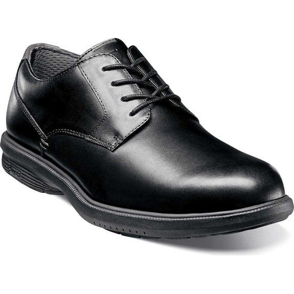 Nunn Bush Men's Marvin Street Plain Toe Oxford with Kore Slip Resistant Walking Comfort Technology