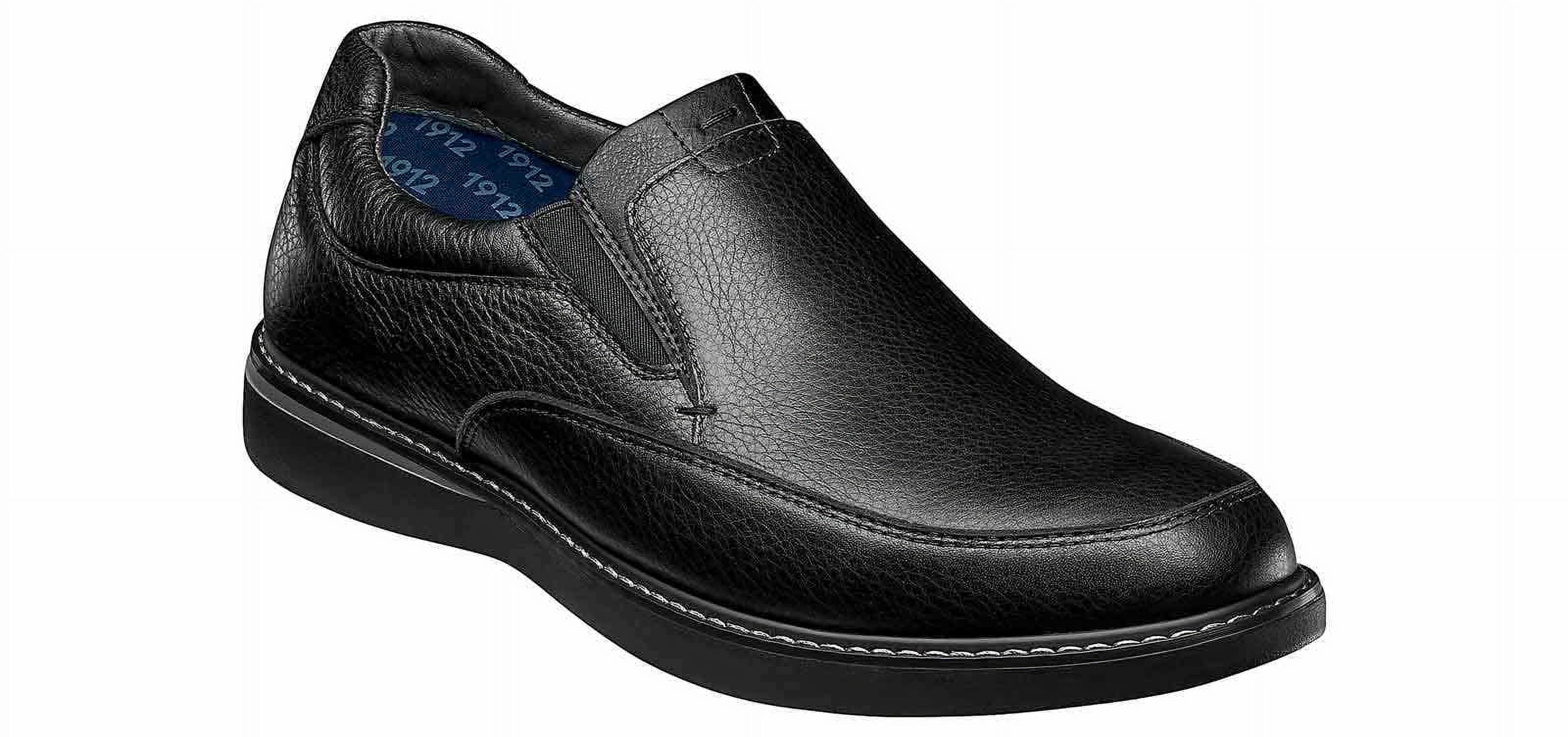 NWOT Nunn Bush Bay-ridge loafer Slip On Shoes black leather Moc Toe SZ 8.5 M Nunn Bush Men main image 4