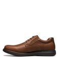thumbnail image 1 of Nunn Bush Men's BAYRIDGE Plain Toe Lightweight Leather Oxford, Brown, 10 Wide, 1 of 6