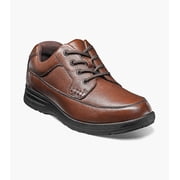 Nunn Bush Cam Mens Moc Toe Oxford, Cognac Tumbled, 8.5