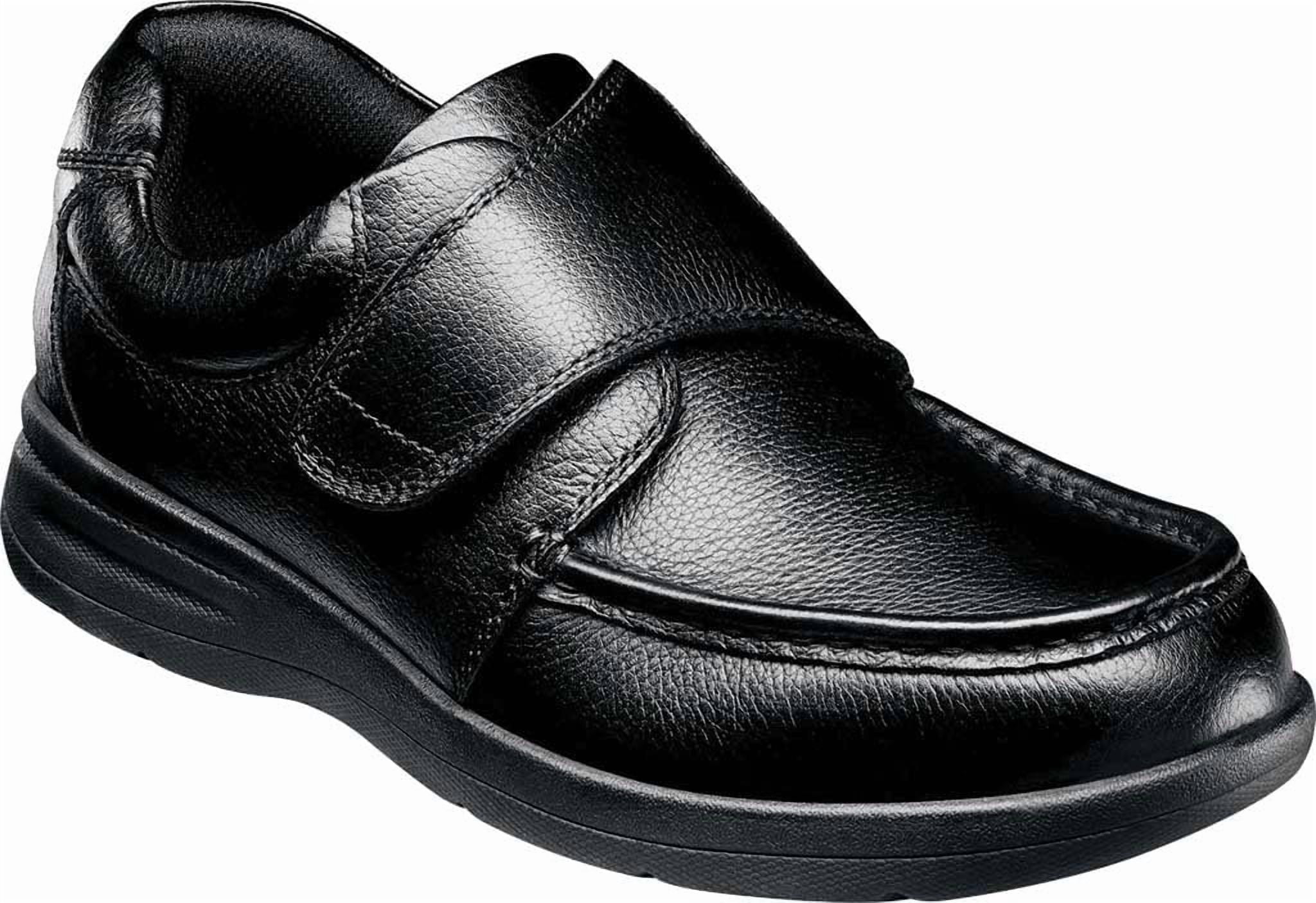 Nunn Bush 83519-78 Men‎ Casual Shoe Size 8 Walking Work Black Leather Slip On KORE City Walk Moc Toe Slip On Men main image 2