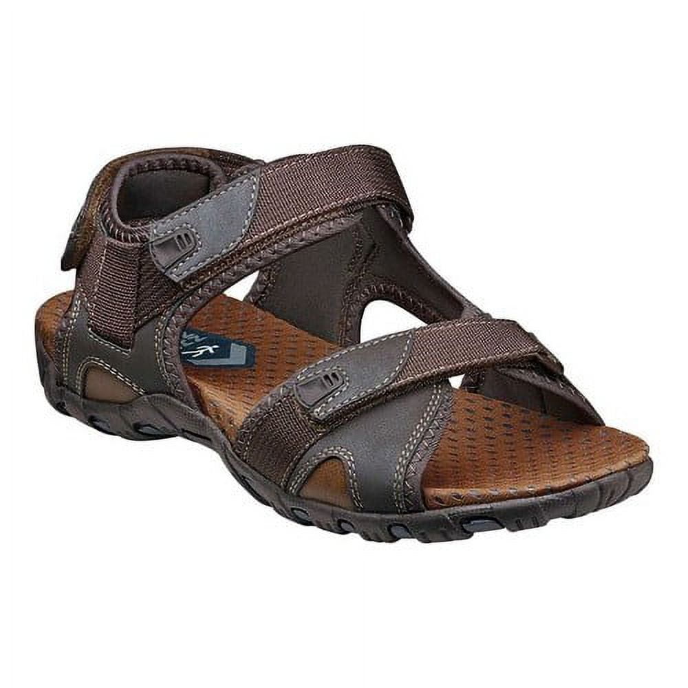 New Nunn Bush Rio Bravo Brown Leather Three-Strap Sandals Men’s 7M Amazon.com | Nunn Bush Rio Bravo 3-Strap River Sandal Brown  main image 3
