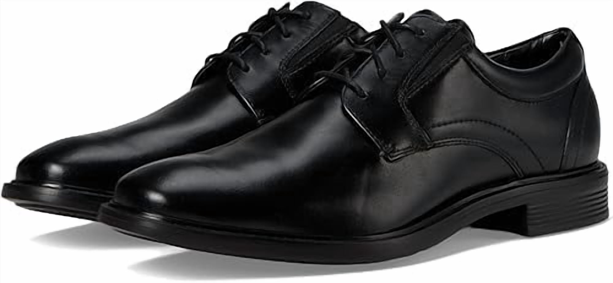 Nunn Bush Men's Stark Plain Toe Oxford Leather Business Formal Derby ...