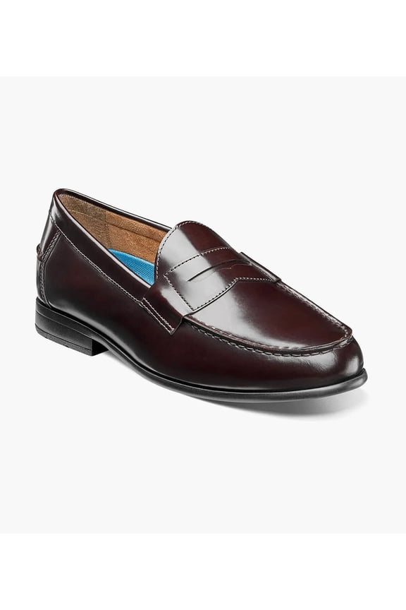 Mens Drexel Penny Loafer with Kore Comfort Technology 8.5 Burgundy