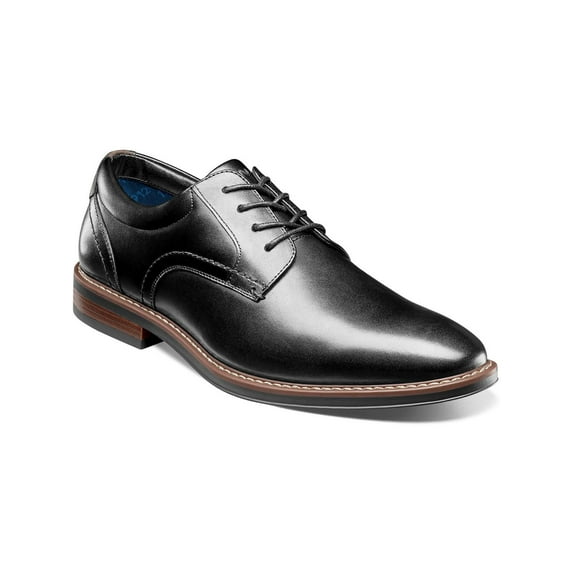 Nunn Bush Mens Lace Up Almond Toe Oxfords