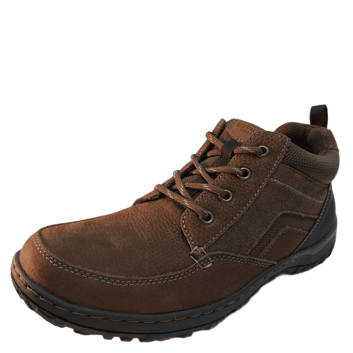 Nunn Bush Mens Brown Chukka Boots Lace Up Lug Sole Smartscent Casual Shoes nunn bush boots products for sale | eBay main image 2