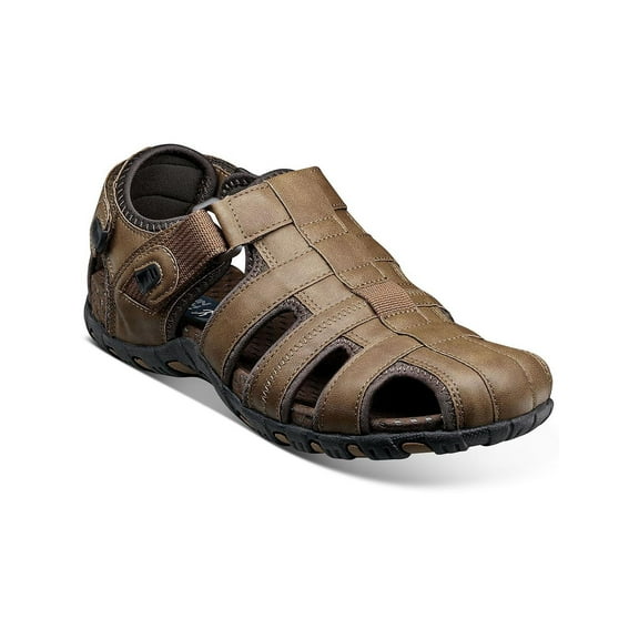 Nunn Bush Mens Rio Bravo Fisherman Cut-out Fisherman Sandals
