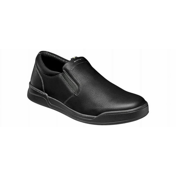 Nunn Bush Tour Work Plain Toe Slip-on Black | 84973-005