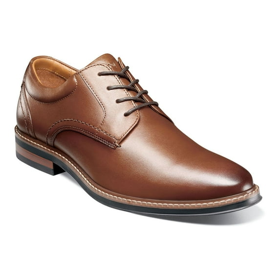 Nunn Bush® Westfield Men's Leather Oxford Dress Shoes Color: Cognac Size: 10