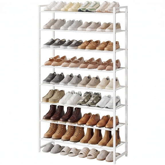 Sytorage Rack Layout Plastic Shoe Racks for Home Storage