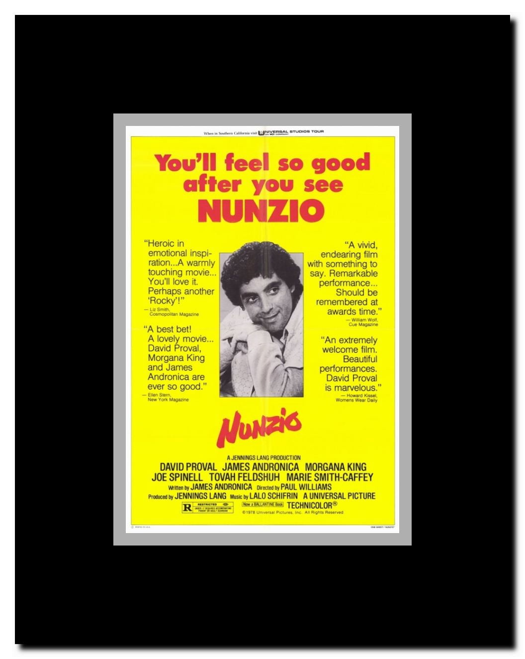 Nunzio Framed Movie Poster