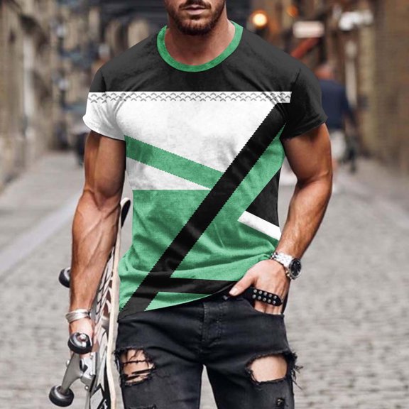 NuoCaiYun Men'S Gym Workout Short Sleeve Tees Casual Pullover Fitness Sports T-Shirt Summer Lightweight Blouse