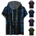 thumbnail image 1 of NuoCaiYun Men'S Short Sleeve Hoodies Lightweight Soft Hooded T-Shirt Athletic Pullover Tops Lightweight Sweatshirts, 1 of 5