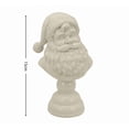 thumbnail image 1 of NuoCaiYun White Santa Bust Christmas Decoration, Classic Santa Claus Figurine, 5.9 Inch Resin Tabletop Sculpture for Holiday, Party, Wedding, Gift, Navidad Decor, 1 of 6