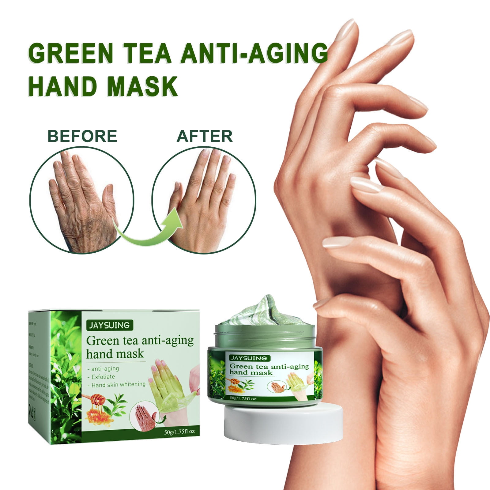 NuoWeiTong Hand Masks Moisturizing Glove,Exfoliating White Hand Mask Peeling Hard Dead Skin Mask