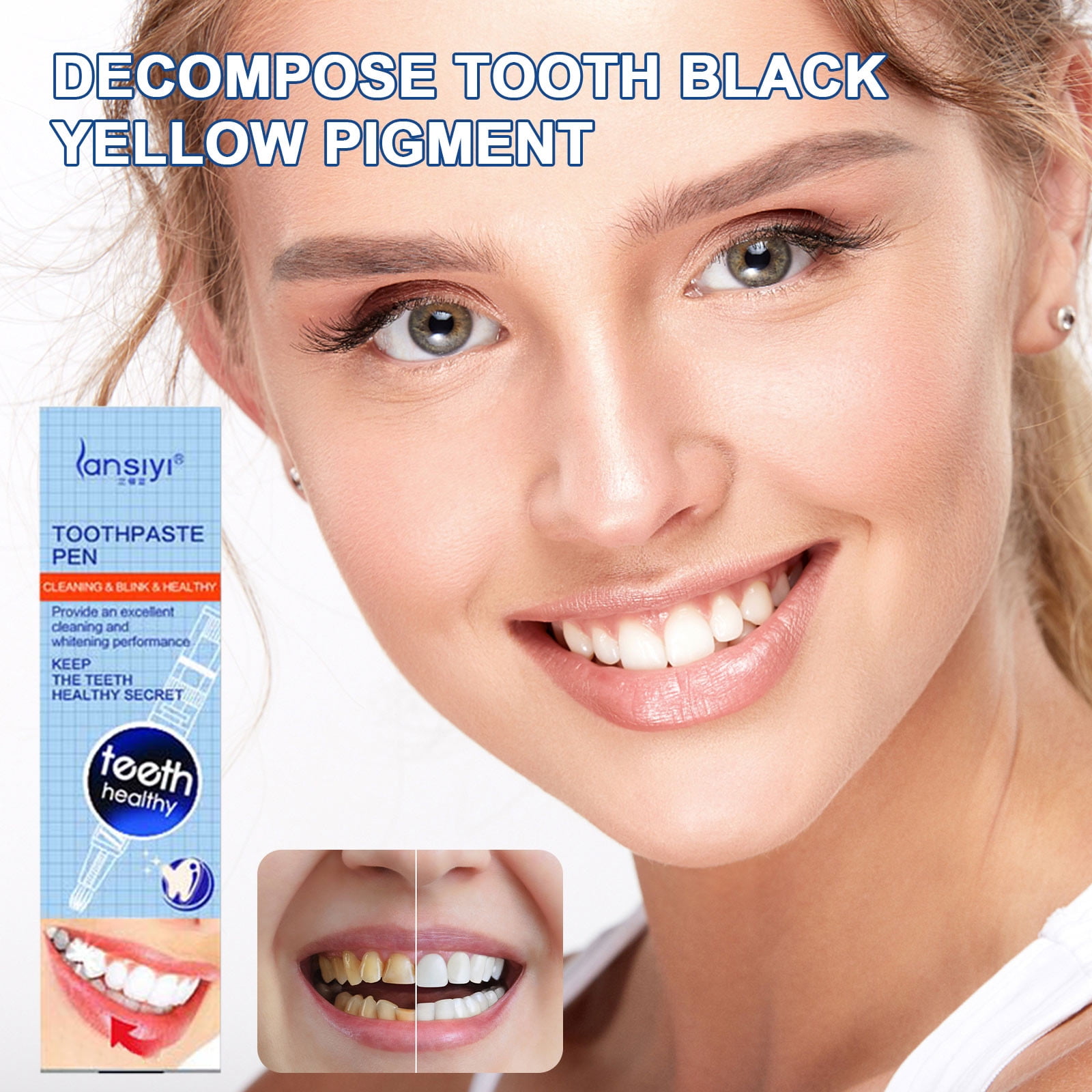 NuoWeiTong Parodontax Toothpaste,Care Strong Removal Yellow Teeth