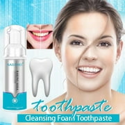 NuoWeiTong Parodontax Toothpaste,Instant Whitening Foam Toothpaste Push-on Whitening Teeth Foam Toothpaste 120ml